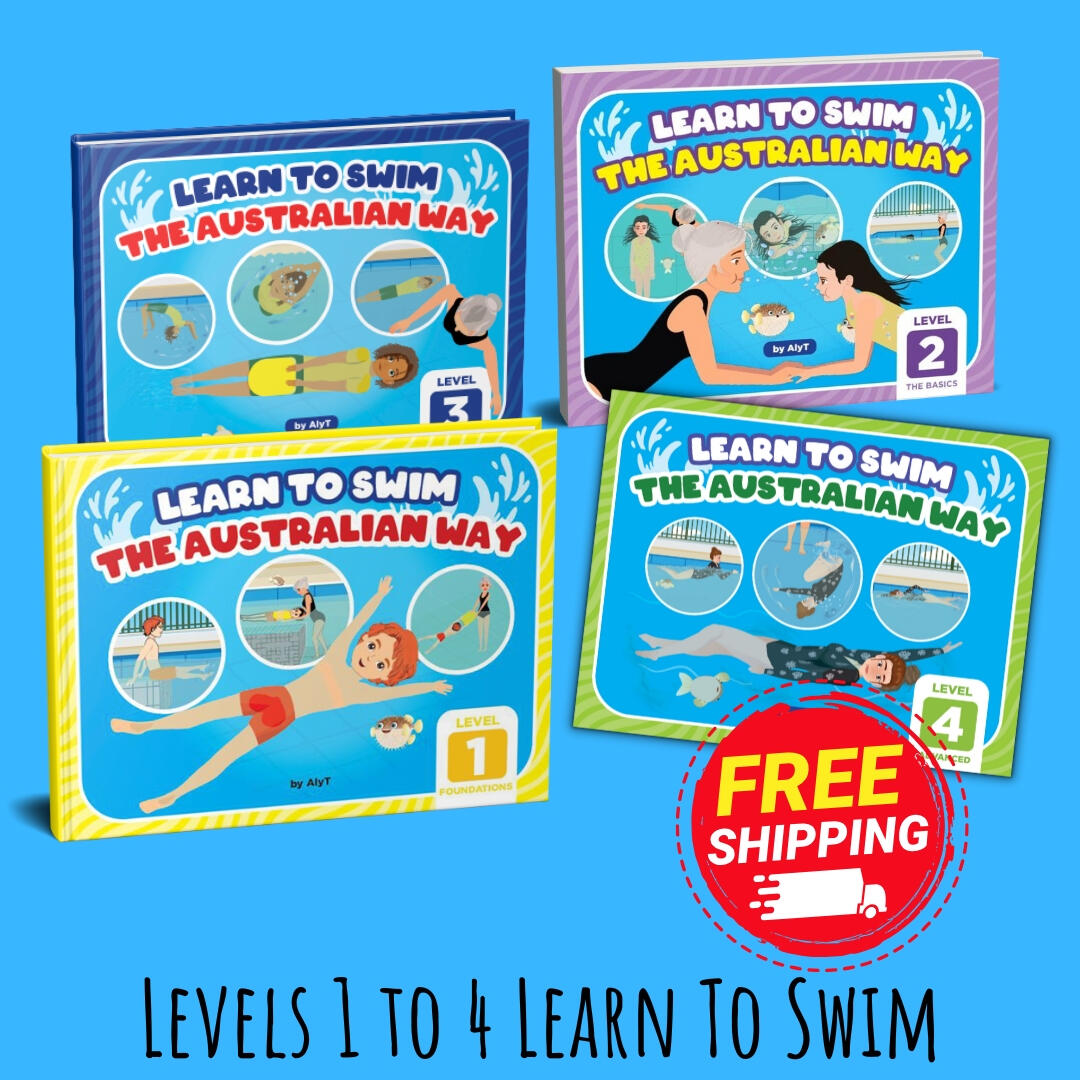 Learn To Swim The Australian Way Book Bundle