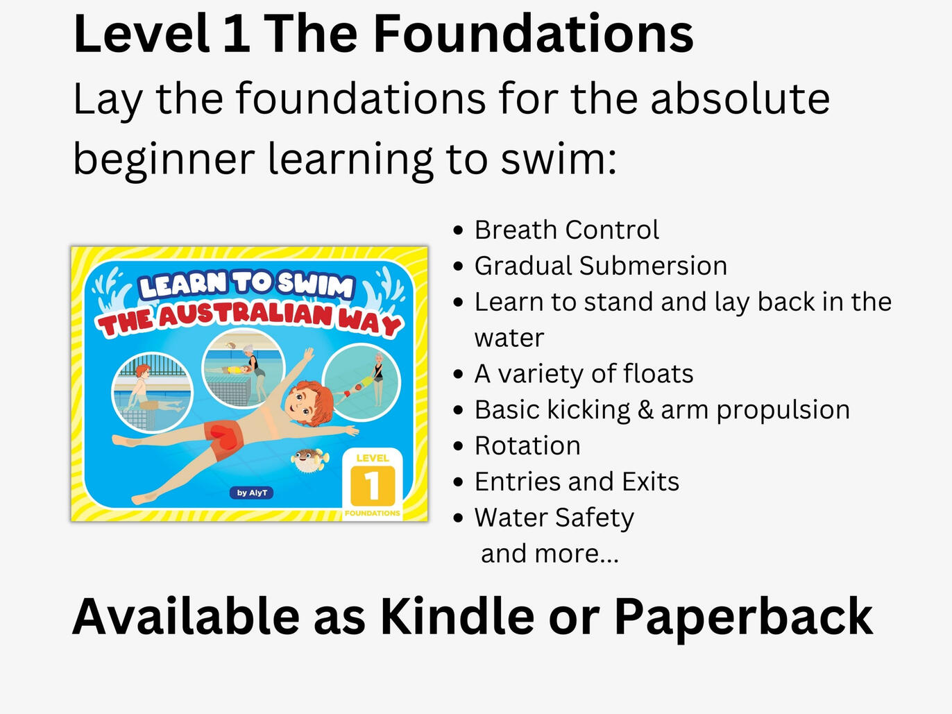 Learn To Swim The Australian Way Book Bundle